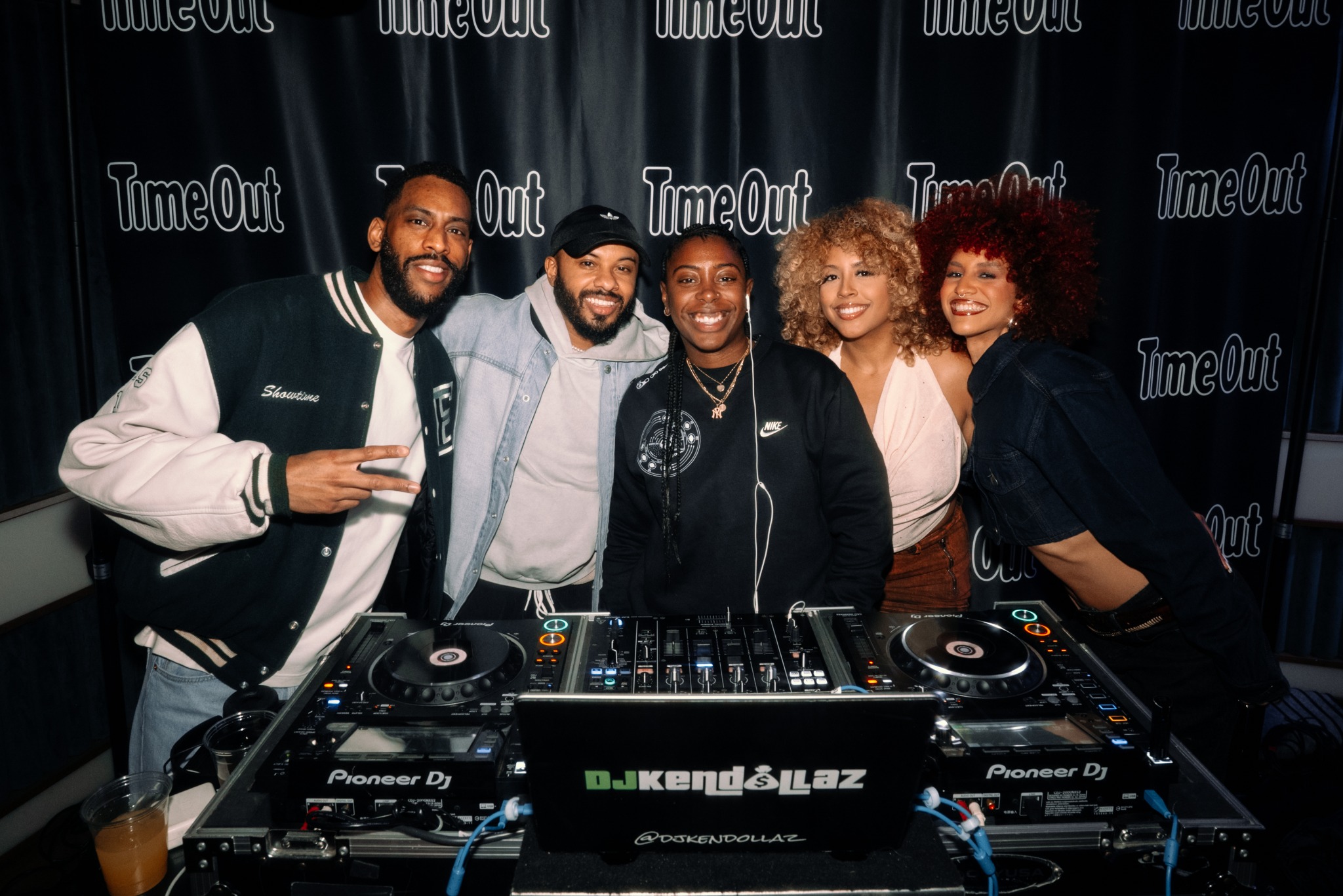 DJs and guests at Noise Complaint at Time Out Market