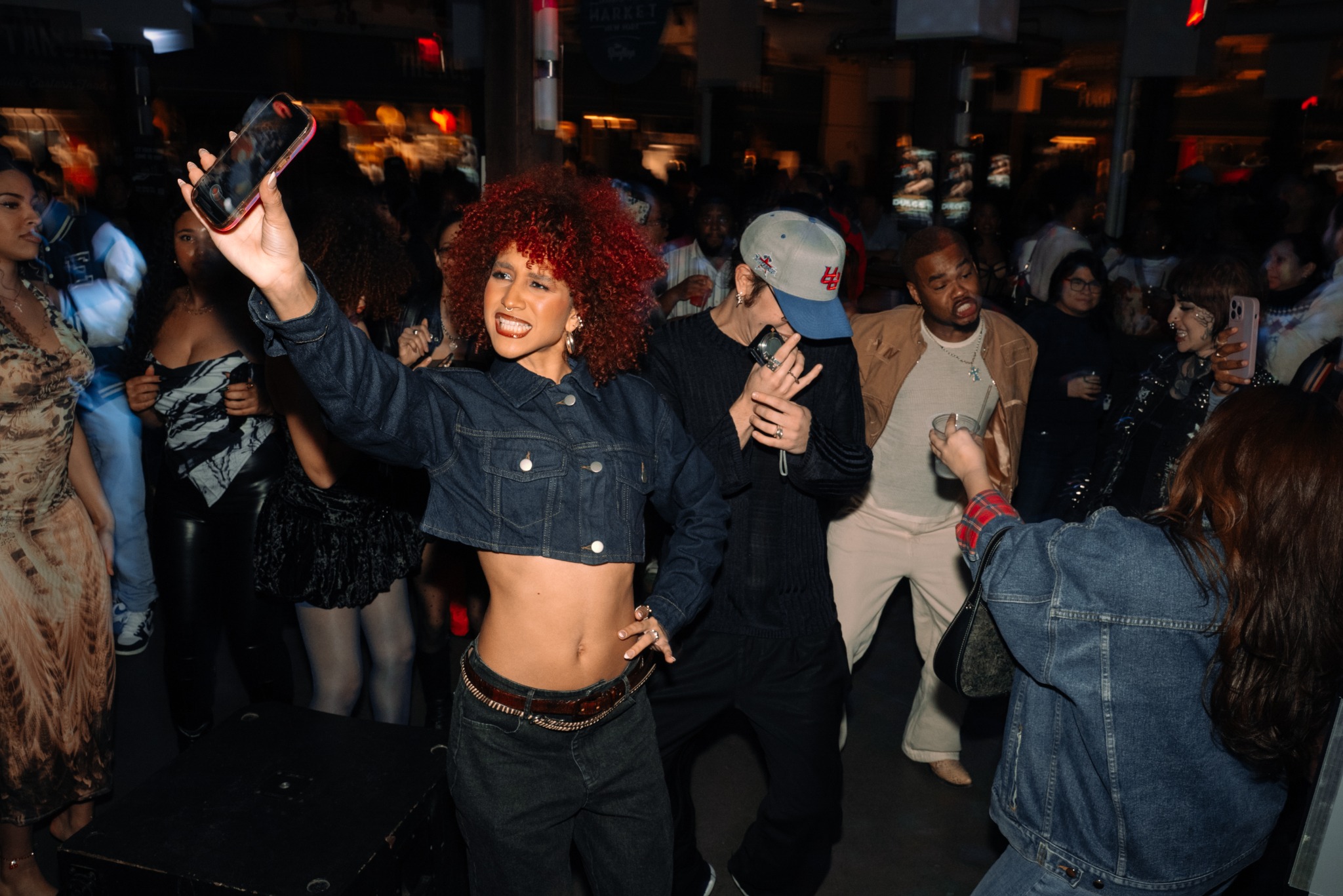 Dance floor at Noise Complaint at Time Out Market